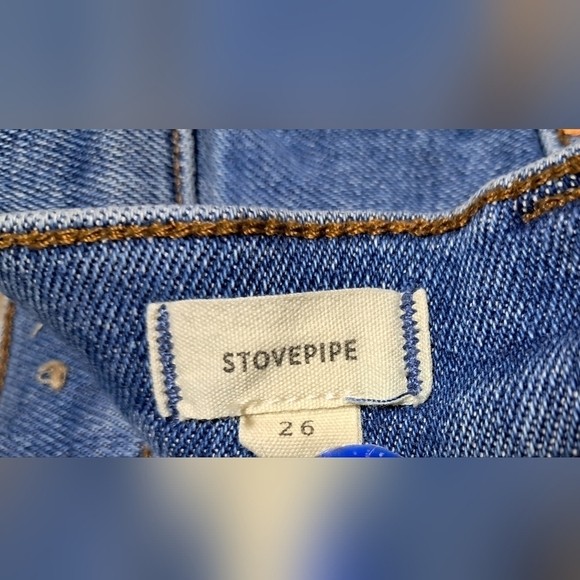 Madewell Stovepipe Jeans Size 26 Calliston Wash - Picture 6 of 16